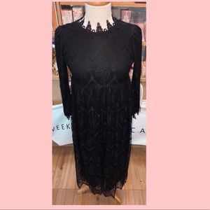 Black Lace Dress